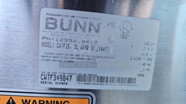 Bunn Coffee Brewer - Image 3 of 5
