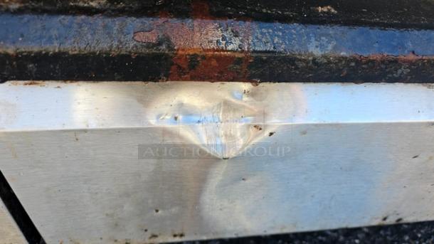 Commercial Stainless Steel Chef Base. Needs Cleaned Has a few dents on the front *See Pictures* Was working when removed - Image 2 of 7