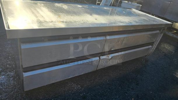 Commercial Stainless Steel Chef Base. Needs Cleaned Has a few dents on the front *See Pictures* Was working when removed - Image 3 of 7