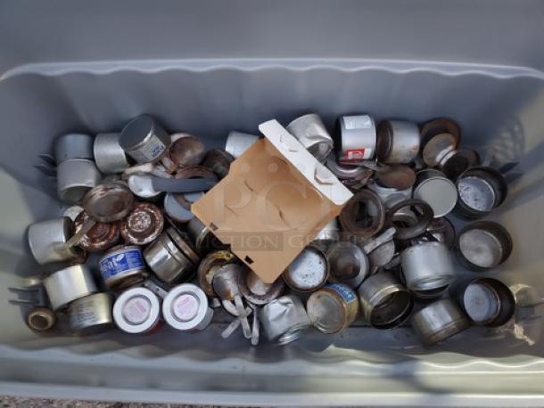 Lot of Miscellaneous Chafing Fuel holders & a few cans of Fuel - Image 1 of 1