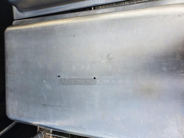 Lot of 3 Stainless Steel Steam Table/ Hotel Pans w/ lids. One lid missing handle. (5xBid) - Image 5 of 5