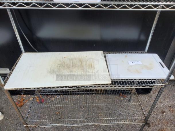 Lot of 2 Miscellaneous Cutting Boards - Image 1 of 3