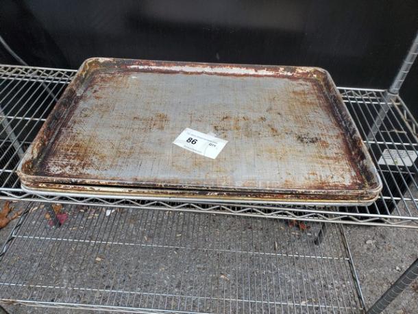 Lot of 4 Baking Sheet Pans - Image 1 of 1