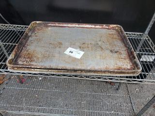 Lot of 4 Baking Sheet Pans
