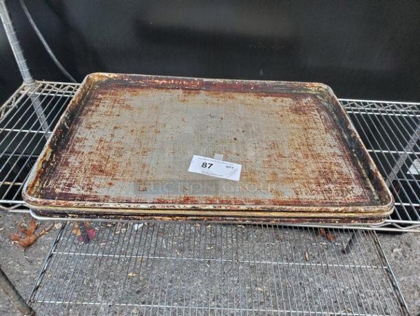 Lot of 5 Baking Sheet Pans - Image 1 of 1