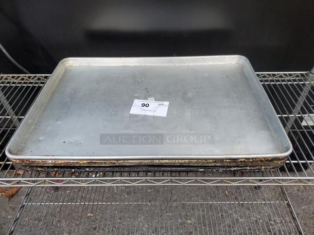 Lot of 4 Baking Sheet Pans - Image 1 of 1