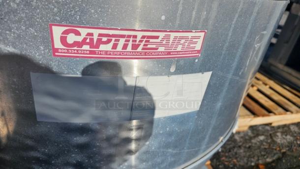 Captive-Aire Systems – NCA24HPFA High Pressure Belt Drive Centrifugal Upblast Exhaust Fan. 2 HP, 1800 RPM - Image 4 of 5