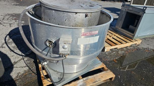 Captive-Aire Systems – NCA24HPFA High Pressure Belt Drive Centrifugal Upblast Exhaust Fan. 2 HP, 1800 RPM - Image 5 of 5