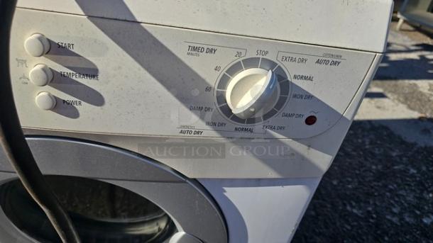 Whirlpool Washer & Dryer Set. Was working when removed. - Image 3 of 6
