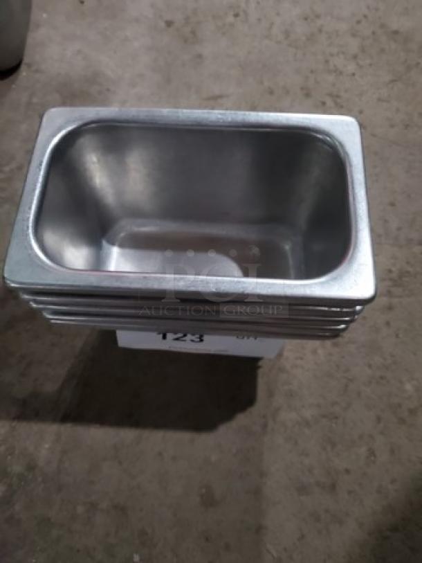 Lot of 6 Stainless Steel Food Pans (6xBid) - Image 2 of 2