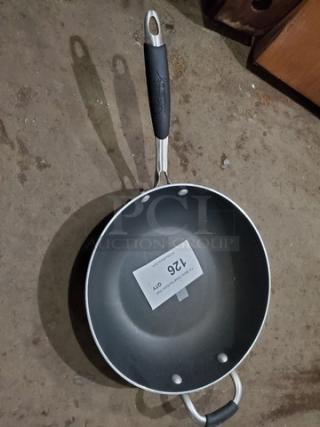 Cooking with Calphalon Frying Pan. 11.5" in Diameter