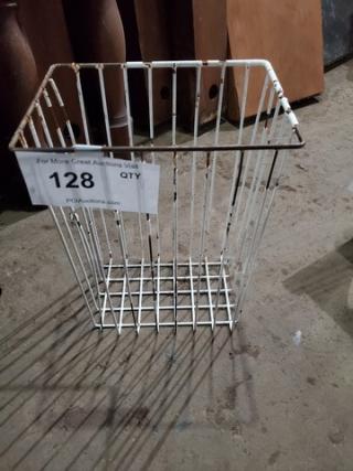 Rectangular Metal Wire Grid Basket