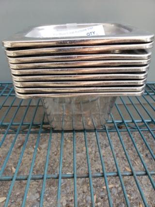 Lot of 9 Vollrath Miramar Plain Pans (9xBid)