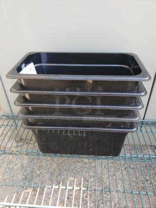 Lot of 5 Cambro Food Pans (5xBid)