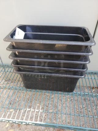 Lot of 5 Cambro Food Pans (5xBid)