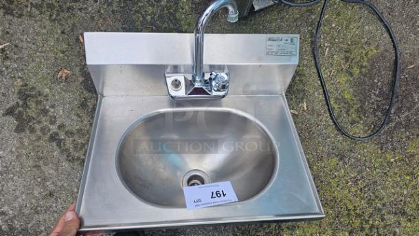 Stainless Steel Wall Mountable Hand Sink - Image 1 of 3