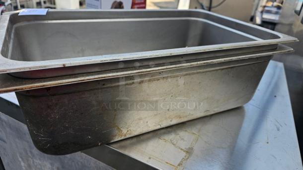 2 Stainless Steel Hotel Pans (2xBid) - Image 3 of 3