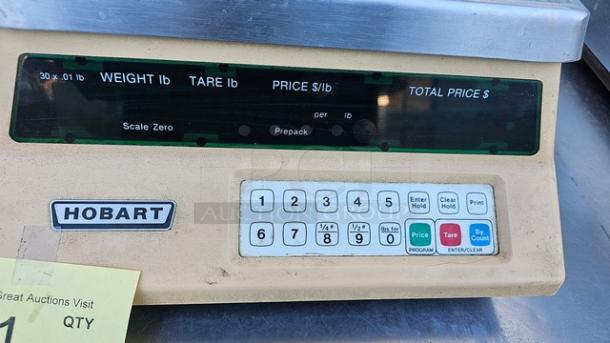 Hobart Scale 30lb Capacity - Image 2 of 6