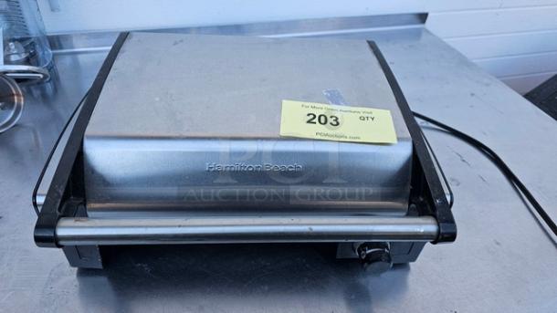 Hamilton Beach Panini Press - Image 1 of 6