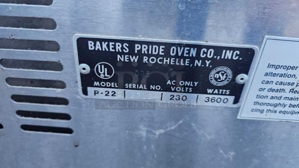 Bakers Pride P-22S Electric Countertop Pizza and Pretzel Oven. 230V - Image 4 of 5