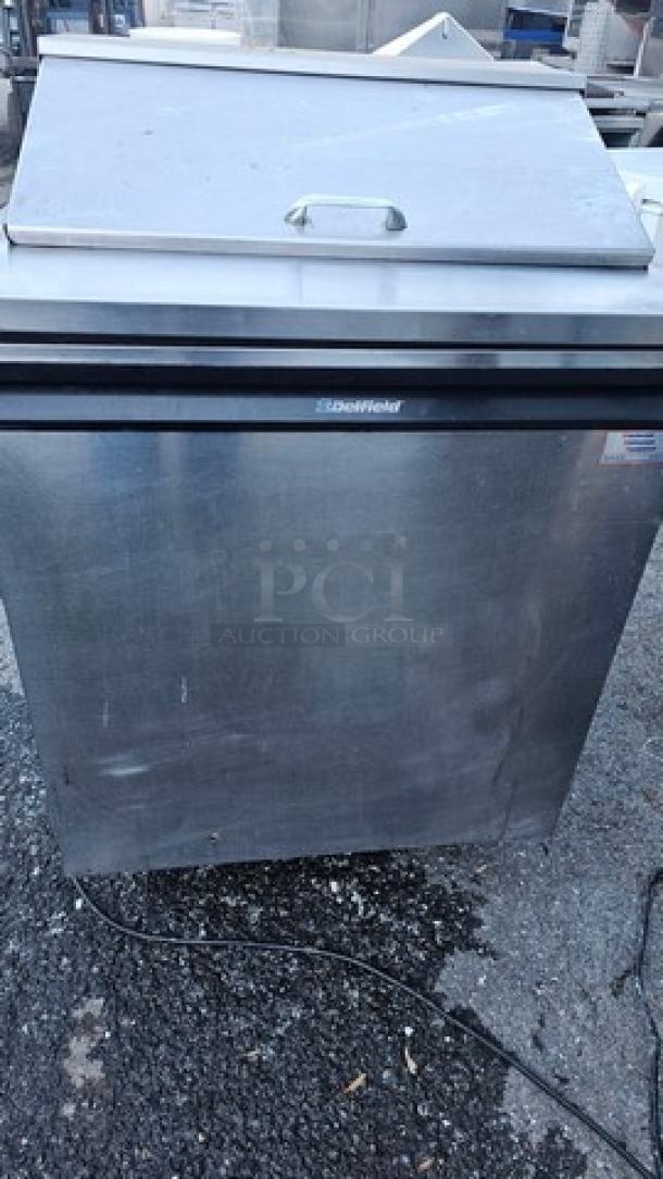 Delfield Single Door Sandwich Table - Image 1 of 4