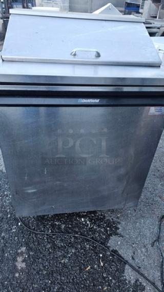 Delfield Single Door Sandwich Table