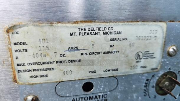 Delfield Single Door Sandwich Table - Image 4 of 4