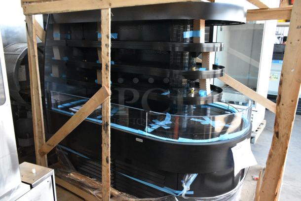 BRAND NEW SCRATCH AND DENT! Structural Concepts FSE663R Metal Commercial Refrigerated Self-Service End Cap Self-Contained Merchandiser. - Image 5 of 9