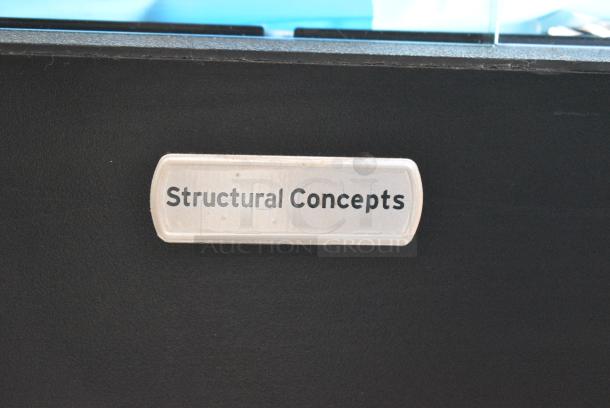 BRAND NEW SCRATCH AND DENT! Structural Concepts FSE663R Metal Commercial Refrigerated Self-Service End Cap Self-Contained Merchandiser. - Image 6 of 9