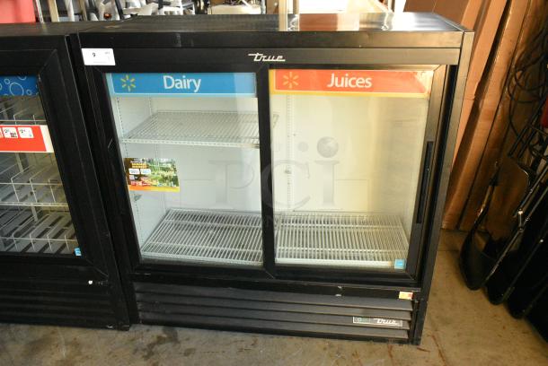 2020 True GDM-41SL-48-HC-LD Metal Commercial 2 Door Reach In Cooler Merchandiser w/ Poly Coated Racks. 115 Volts, 1 Phase. Tested and Working! - Image 1 of 6