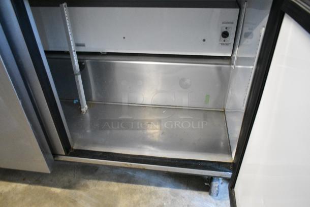True TWT-60 Stainless Steel Commercial 2 Door Work Top Cooler on Commercial Casters. 115 Volts, 1 Phase. Tested and Working! - Image 5 of 6
