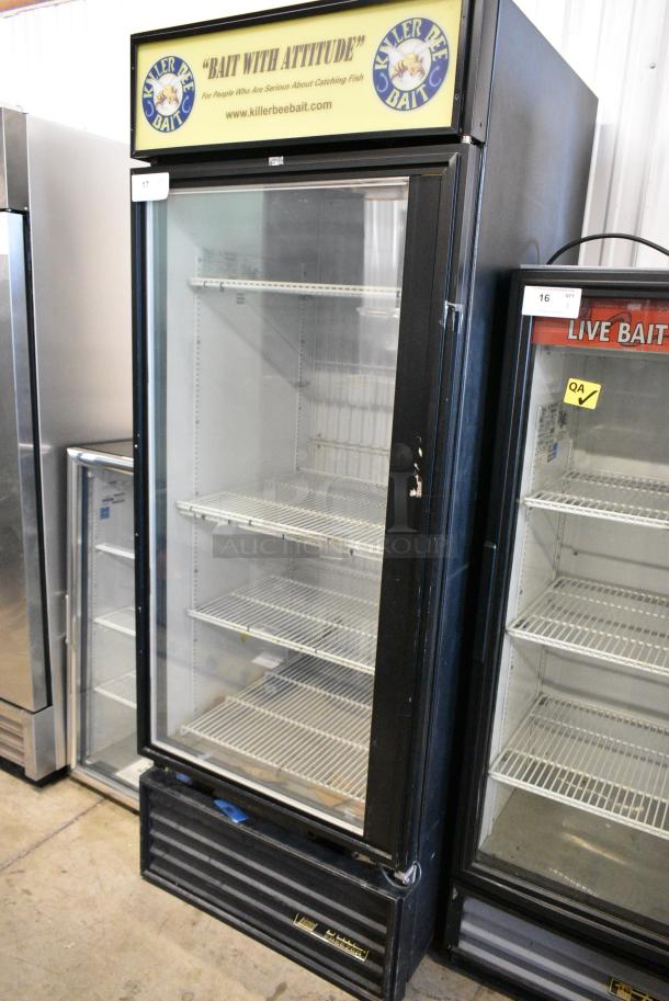 True GDM-26F Metal Commercial Single Door Reach In Freezer Merchandiser w/ Poly Coated Racks. 115 Volts, 1 Phase. Tested and Working! - Image 1 of 5