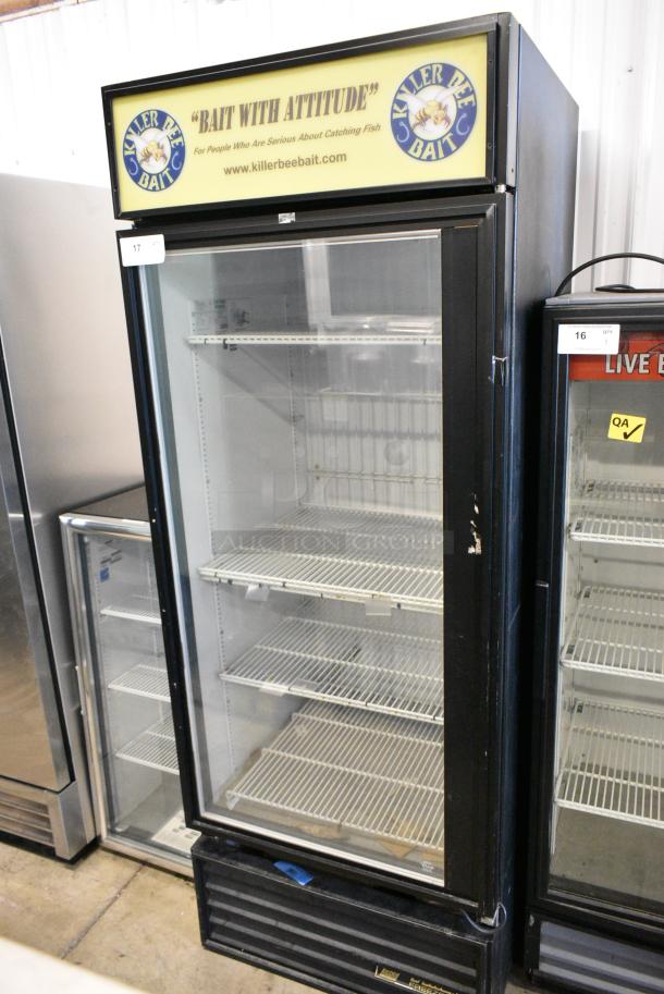 True GDM-26F Metal Commercial Single Door Reach In Freezer Merchandiser w/ Poly Coated Racks. 115 Volts, 1 Phase. Tested and Working! - Image 2 of 5