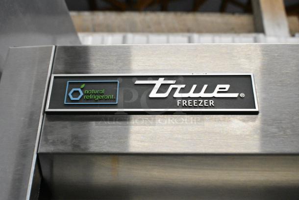 True T-19F-HC Stainless Steel Commercial Single Door Reach In Freezer w/ Poly Coated Racks and Commercial Casters. 115 Volts, 1 Phase. Tested and Working! - Image 2 of 5
