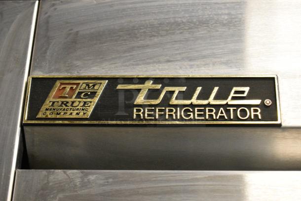 True T-35 Stainless Steel Commercial 2 Door Reach In Cooler on Commercial Casters. 115 Volts, 1 Phase. Tested and Powers On But Does Not Get Cold - Image 3 of 7