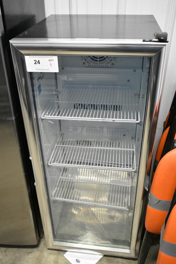 2023 IDW G-4SI-N-2-3-4-B-5 Metal Mini Cooler Merchandiser. 115 Volts, 1 Phase. Tested and Working! - Image 1 of 6