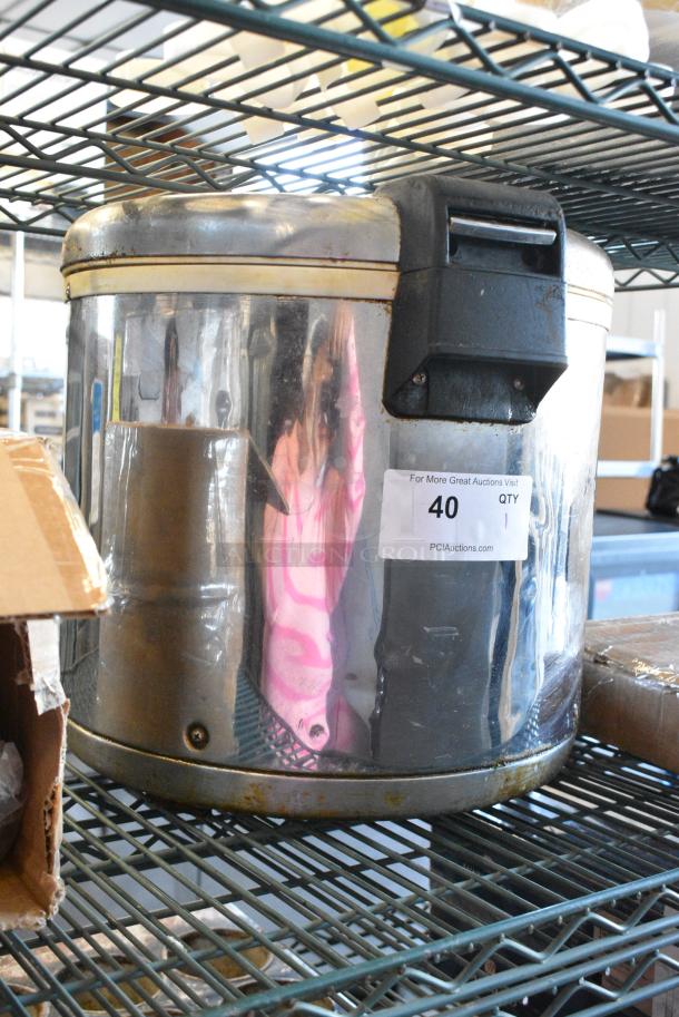 SEJ-22000 Metal Countertop 50 Cup Rice Warmer. Tested and Working! - Image 1 of 6