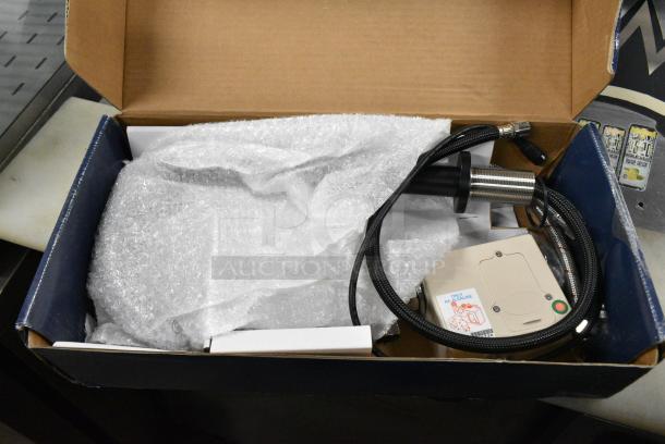 BRAND NEW SCRATCH AND DENT! 750EFDMHSBK2 Waterloo Deck Mount Matte Black Hands-Free Sensor Faucet with 6 1/2" Gooseneck Spout and Concealed Sensor - Image 1 of 6