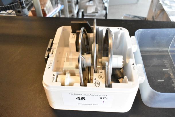 3 Metal Food Processor Blades in Poly Case. 3 Times Your Bid! - Image 4 of 6