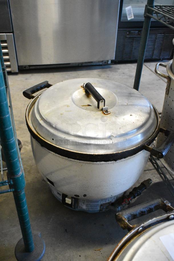 2 Amko AK-55RC Metal Countertop Natural Gas Powered Rice Cooker. 35,000 BTU. 2 Times Your Bid! - Image 5 of 7