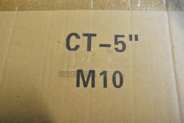 4 BRAND NEW SCRATCH AND DENT! Boxes of 4 KCS CT-5 Commercial Casters.4 Times Your Bid! - Image 3 of 3