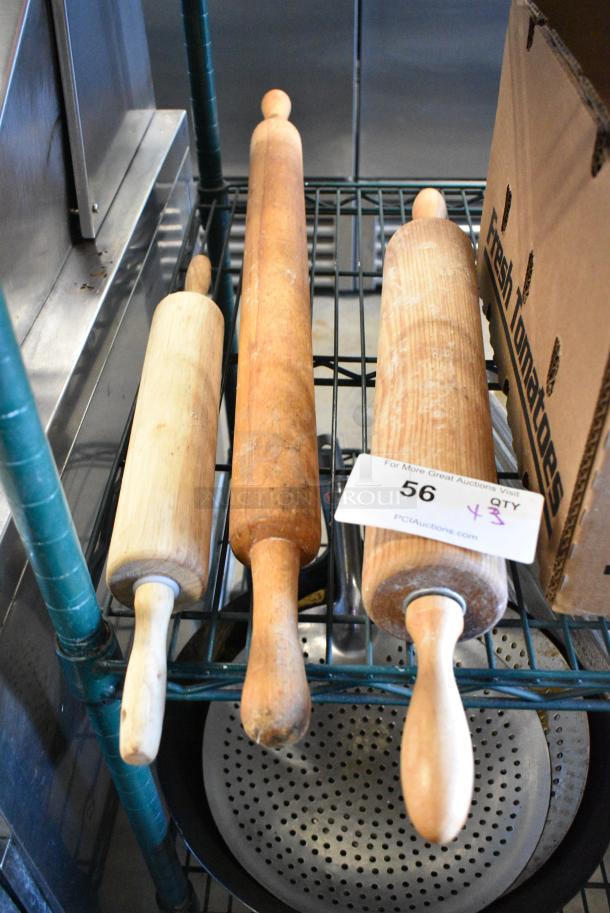 ALL ONE MONEY! Lot of 3 Rolling Pins - Image 1 of 4