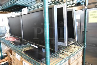 3 Various Computer Monitors Including Dell E1912Hc, 2 HP Le1711. 3 Times Your Bid!