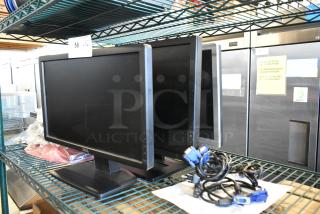 3 Various Computer Monitors Including Dell E1912Hc, Dell E2009Wt, HP LE1711. 3 Times Your Bid!