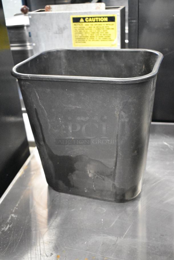 4 Various Poly Trash Cans. 4 Times Your Bid! - Image 3 of 4