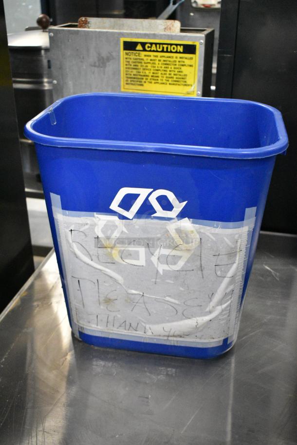 4 Various Poly Trash Cans. 4 Times Your Bid! - Image 4 of 4