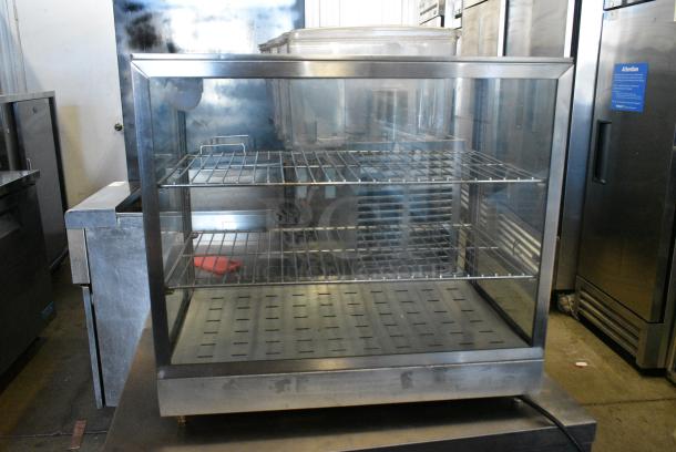 Metal Countertop Display Case Merchandiser. Tested and Working! - Image 2 of 5