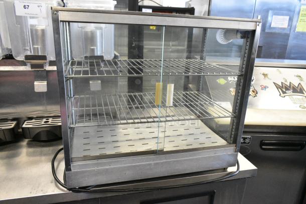 Metal Countertop Display Case Merchandiser. Tested and Working! - Image 3 of 5