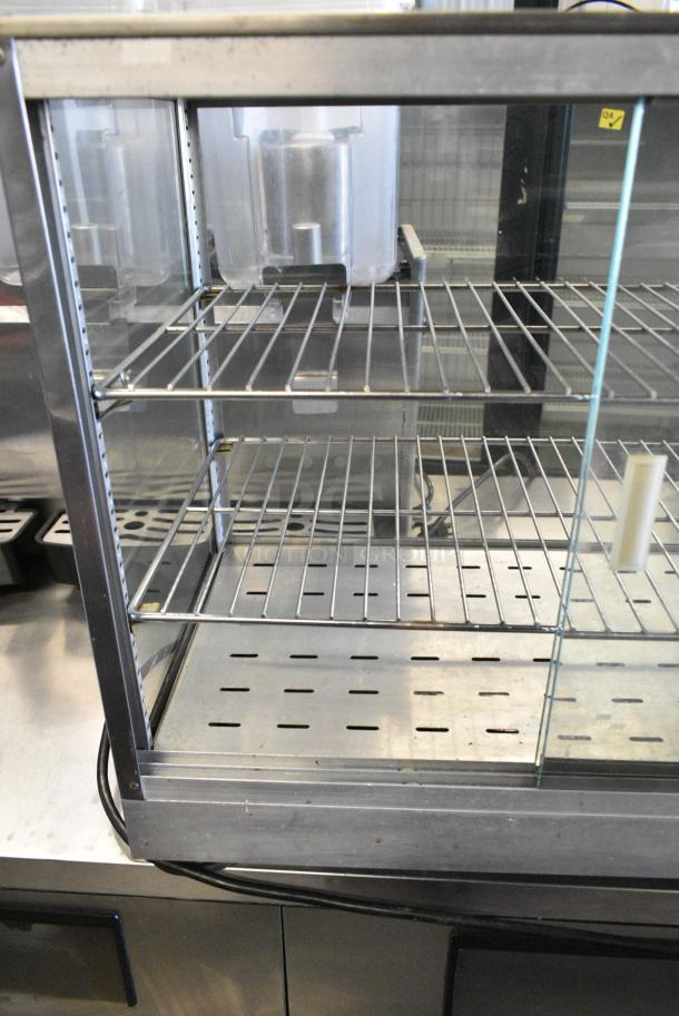Metal Countertop Display Case Merchandiser. Tested and Working! - Image 4 of 5