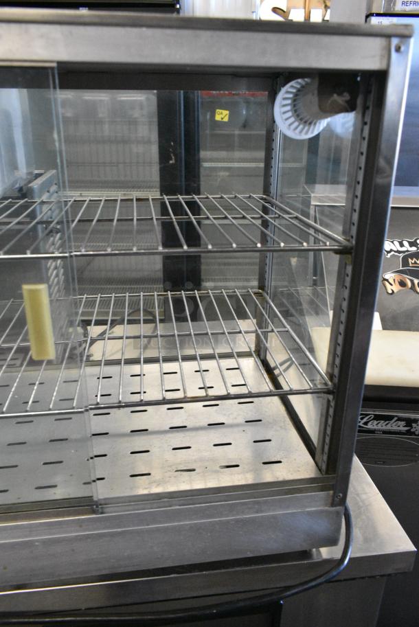 Metal Countertop Display Case Merchandiser. Tested and Working! - Image 5 of 5